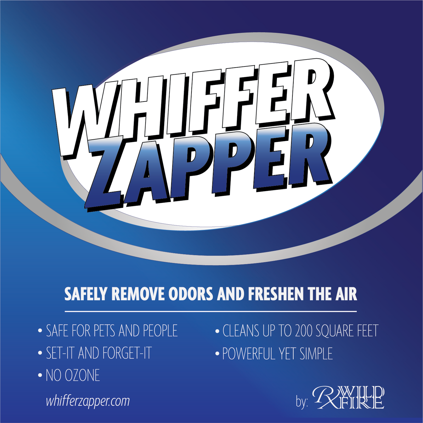 Whiffer Zapper | The Natural Odor Eliminator and Scent Diffuser| (Small & Medium)